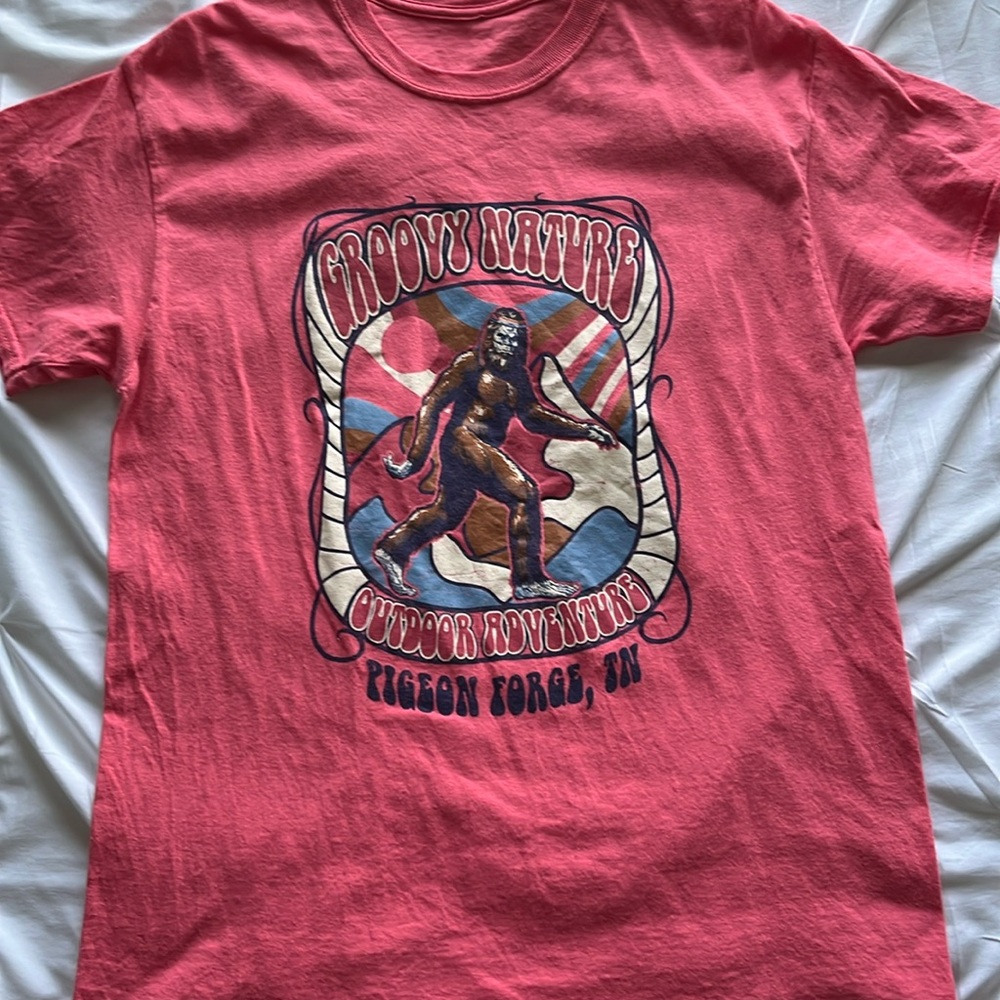 pigeon forge, TN T-shirt, medium, pink